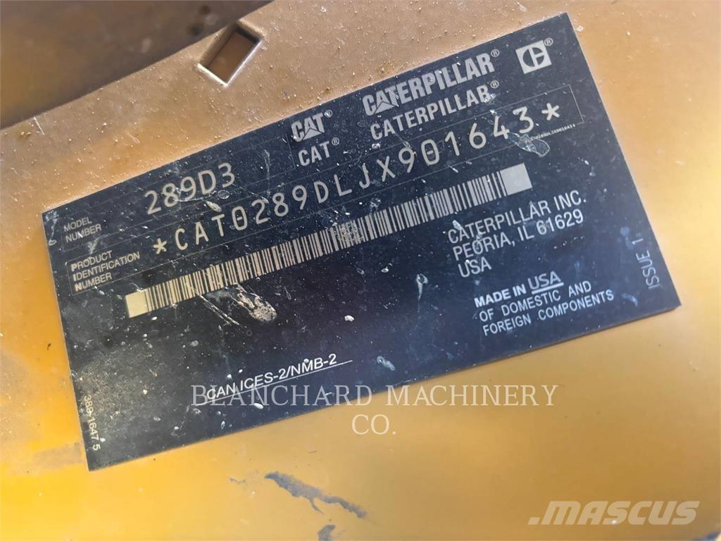 CAT 289D3 Rupsladers