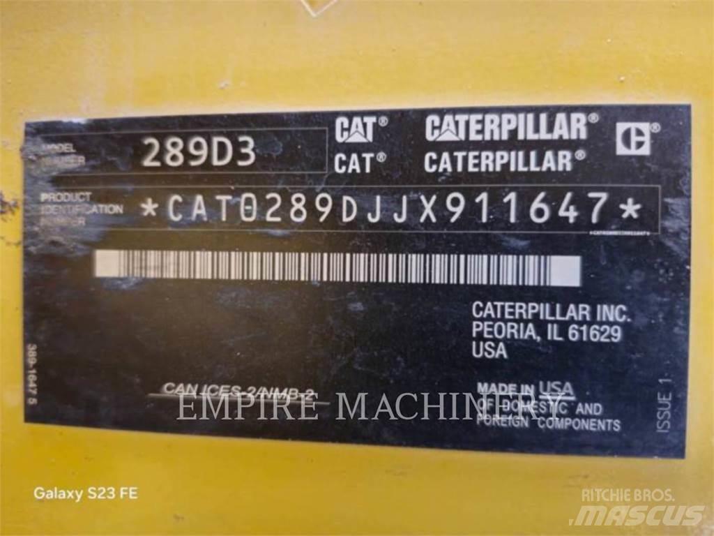 CAT 289D3 CA Schrankladers