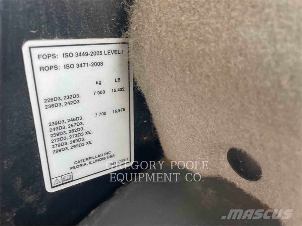 CAT 299D3XE Rupsladers