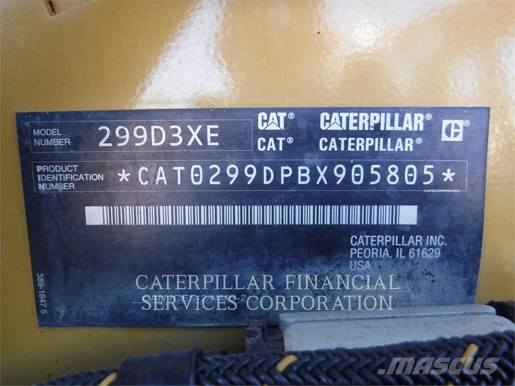 CAT 299D3XE Rupsladers