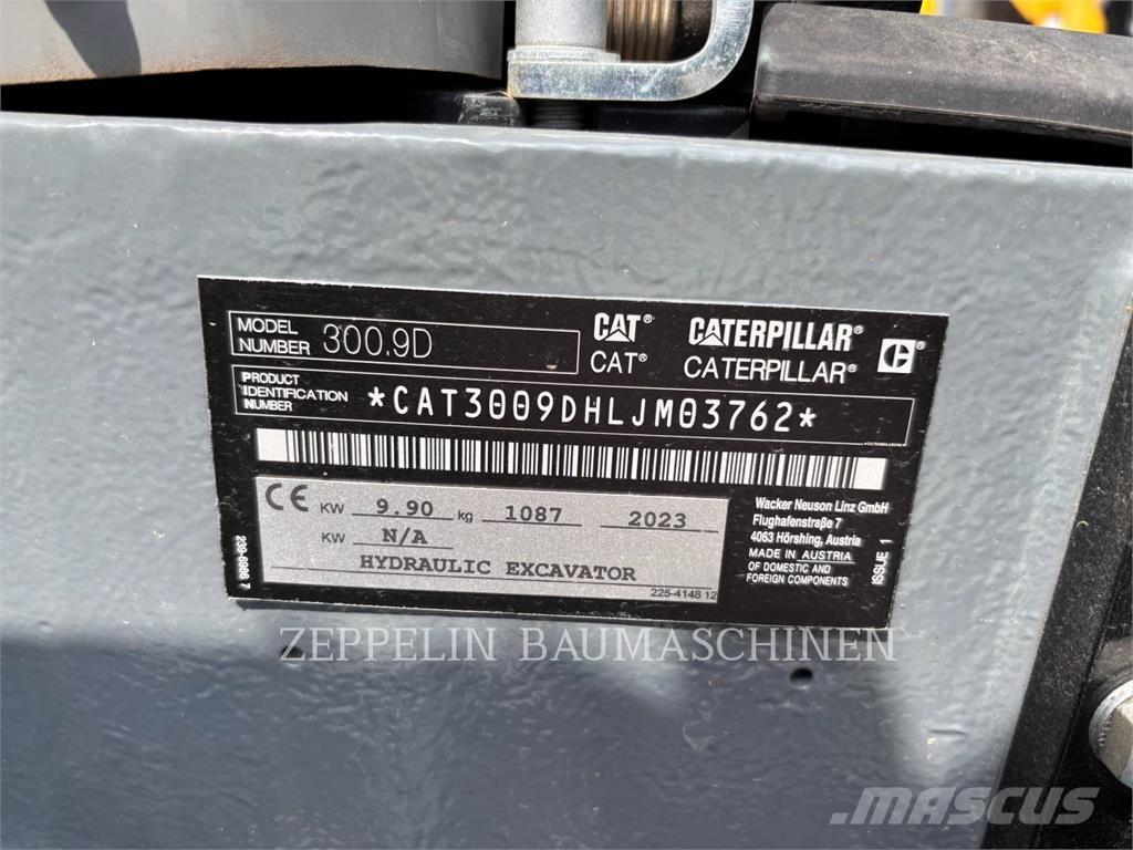 CAT 300.9D Rupsgraafmachines