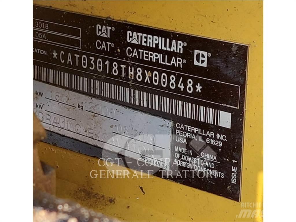 CAT 301.8 Rupsgraafmachines