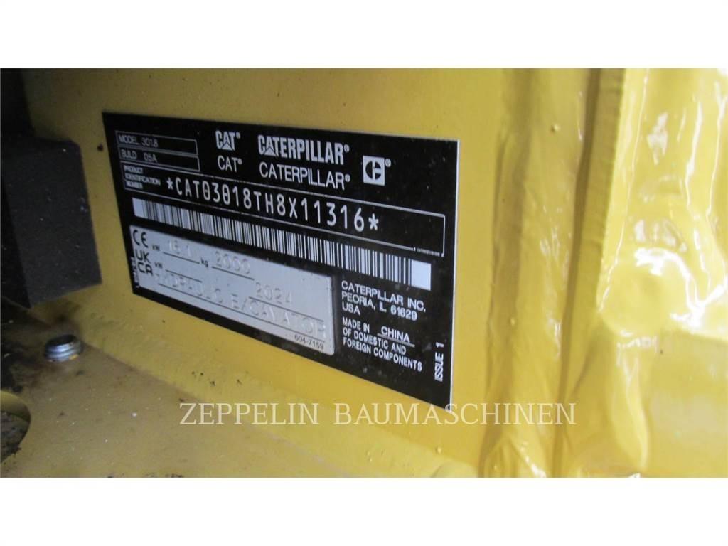 CAT 301.8-05A Rupsgraafmachines