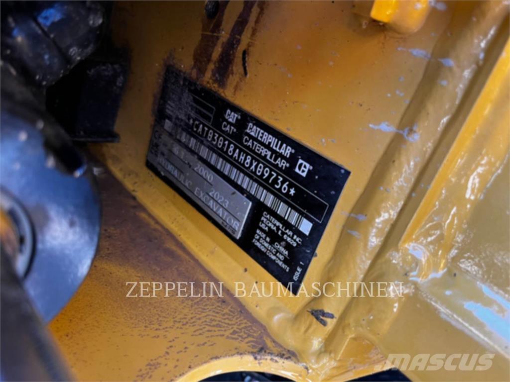 CAT 301.8-05A Rupsgraafmachines
