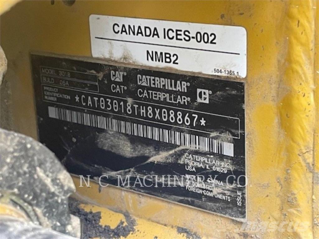 CAT 301.8 CRCB Rupsgraafmachines