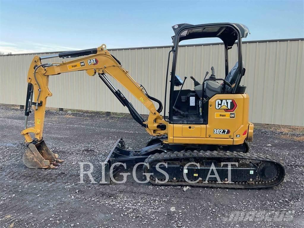 CAT 302.7 Rupsgraafmachines