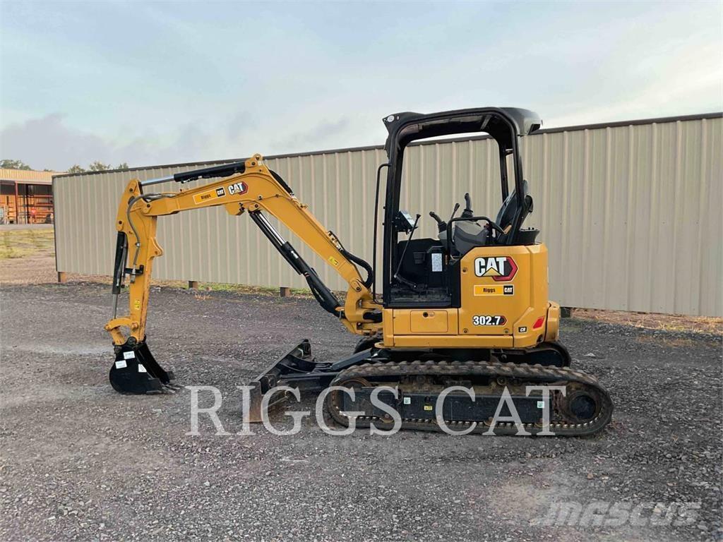 CAT 302.707CR Rupsgraafmachines