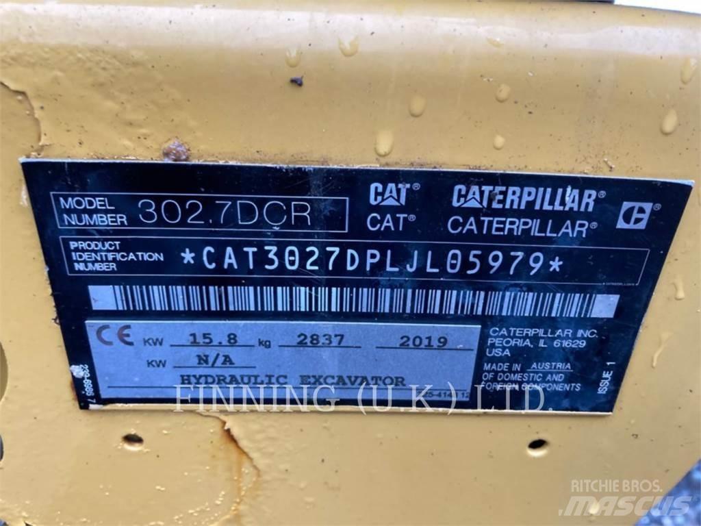 CAT 302.7D CAB Rupsgraafmachines
