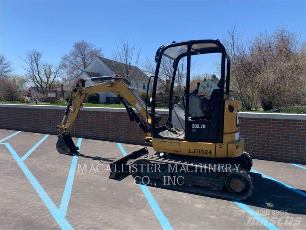 CAT 302.7DCR Rupsgraafmachines