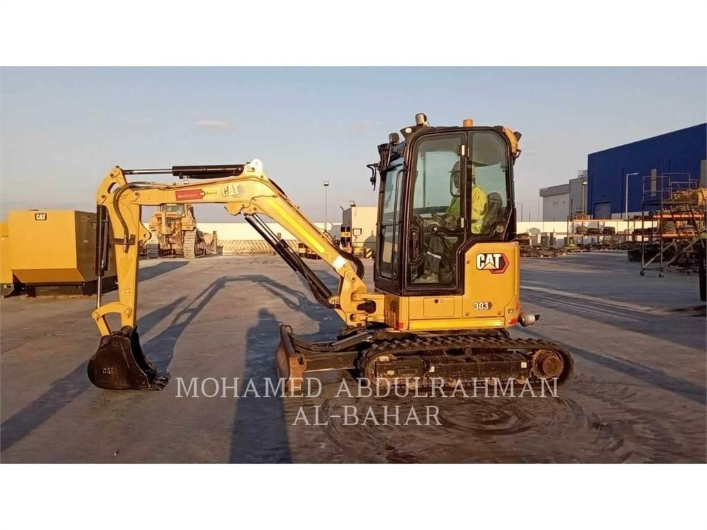 CAT 303-07 Rupsgraafmachines