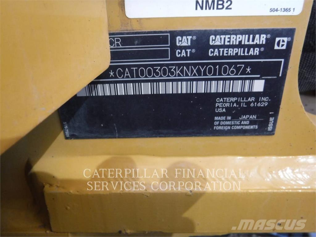 CAT 303-07CR Rupsgraafmachines