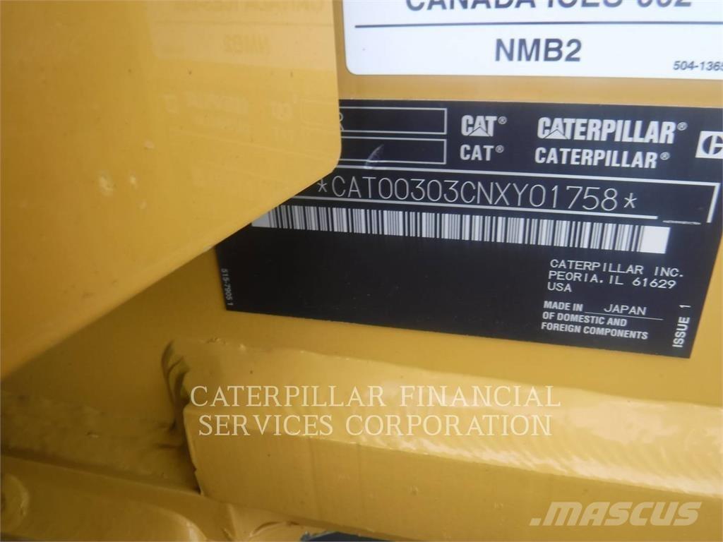 CAT 303-07CR Rupsgraafmachines