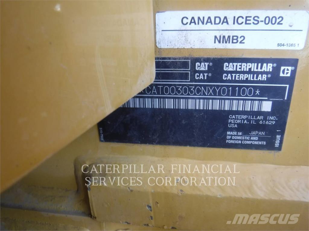 CAT 303-07CR Rupsgraafmachines