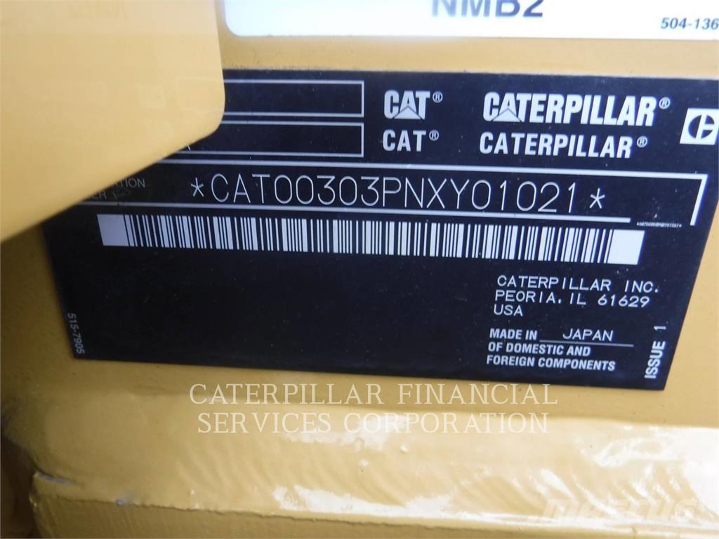 CAT 303-07CR Rupsgraafmachines
