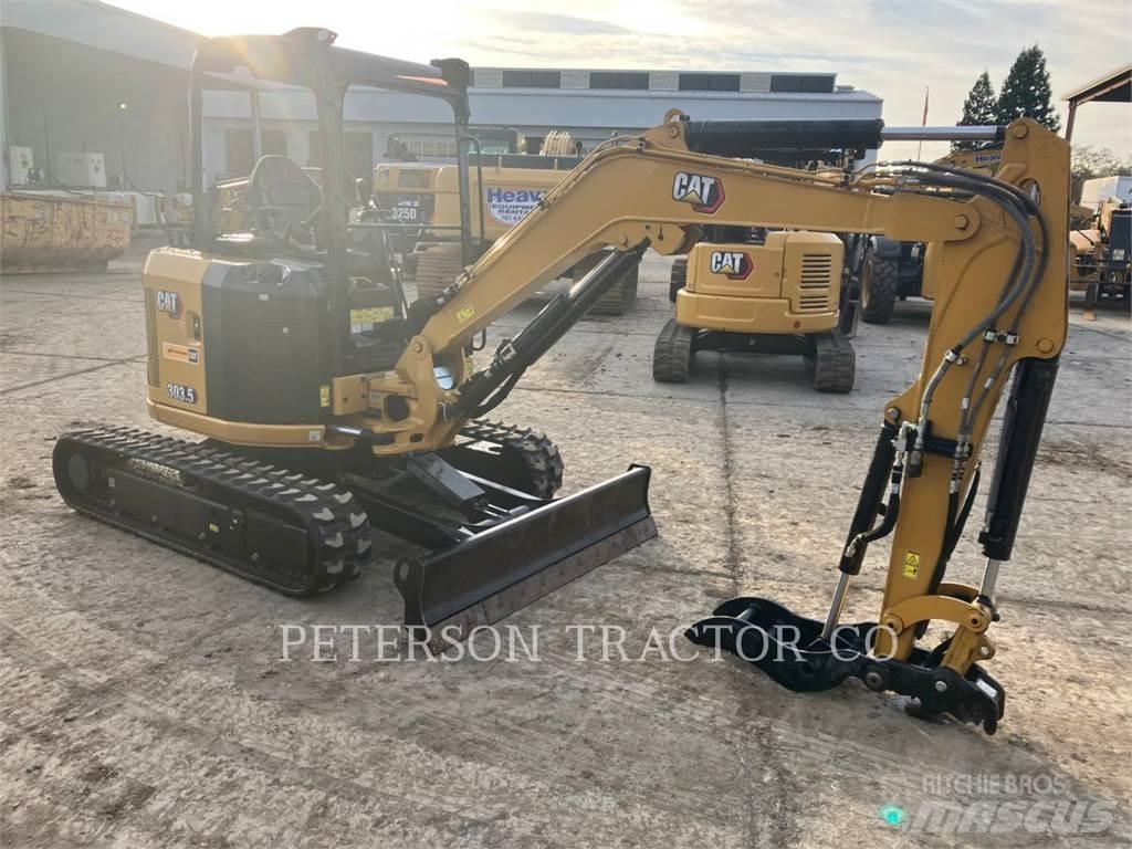 CAT 303.5 Rupsgraafmachines