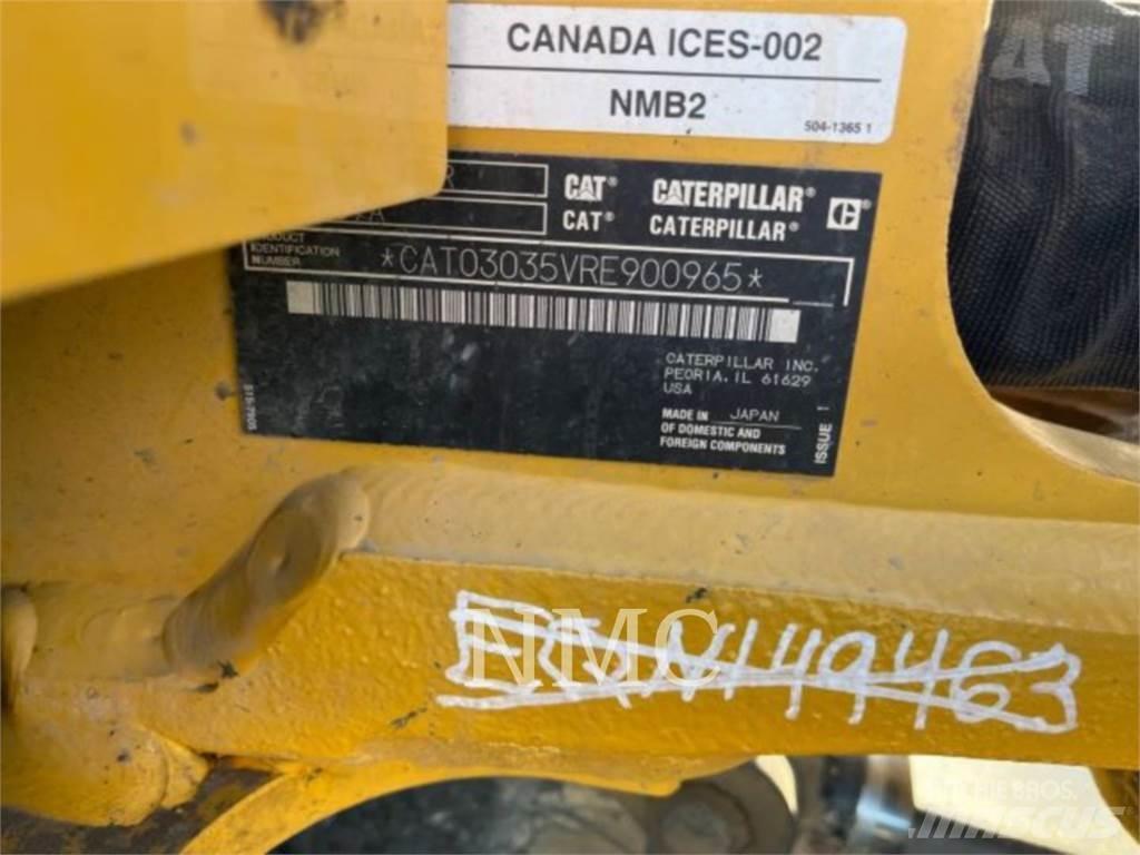 CAT 303.5 Rupsgraafmachines