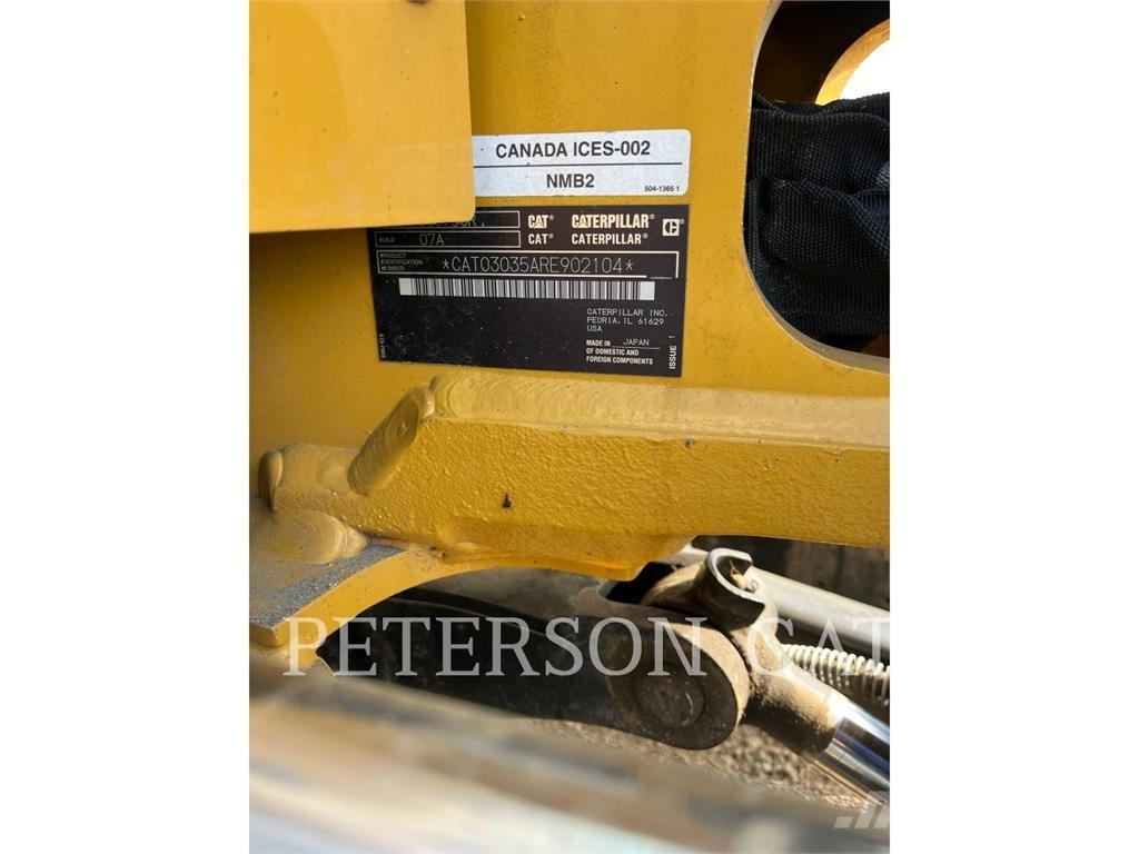 CAT 303.5 Rupsgraafmachines