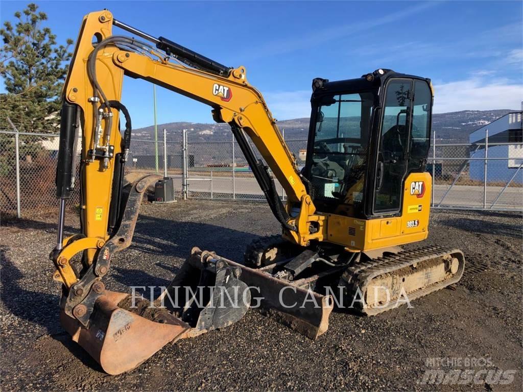 CAT 303.5-07 Rupsgraafmachines