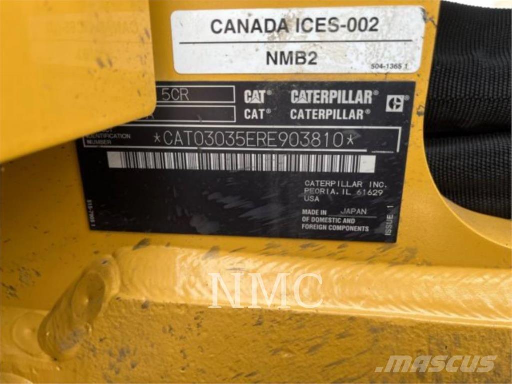 CAT 303.5-07CR Rupsgraafmachines