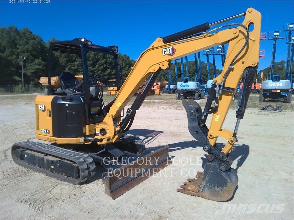 CAT 303.5-07CR Rupsgraafmachines