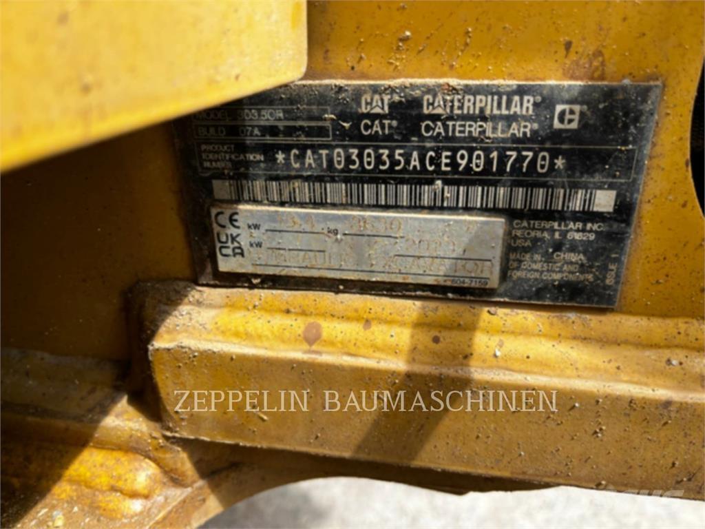 CAT 303.5CR-07 Rupsgraafmachines