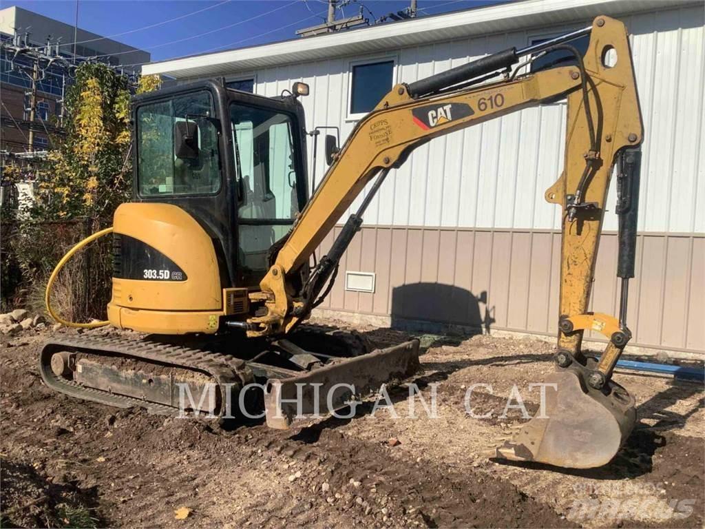 CAT 303.5DCR A Rupsgraafmachines