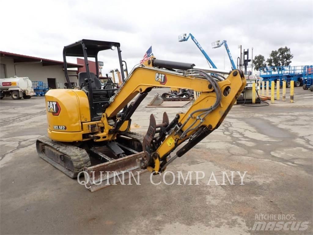 CAT 303.5E2 Rupsgraafmachines