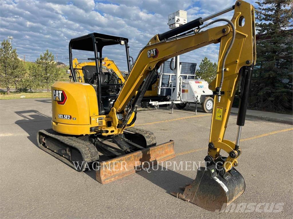 CAT 303.5E2 Rupsgraafmachines