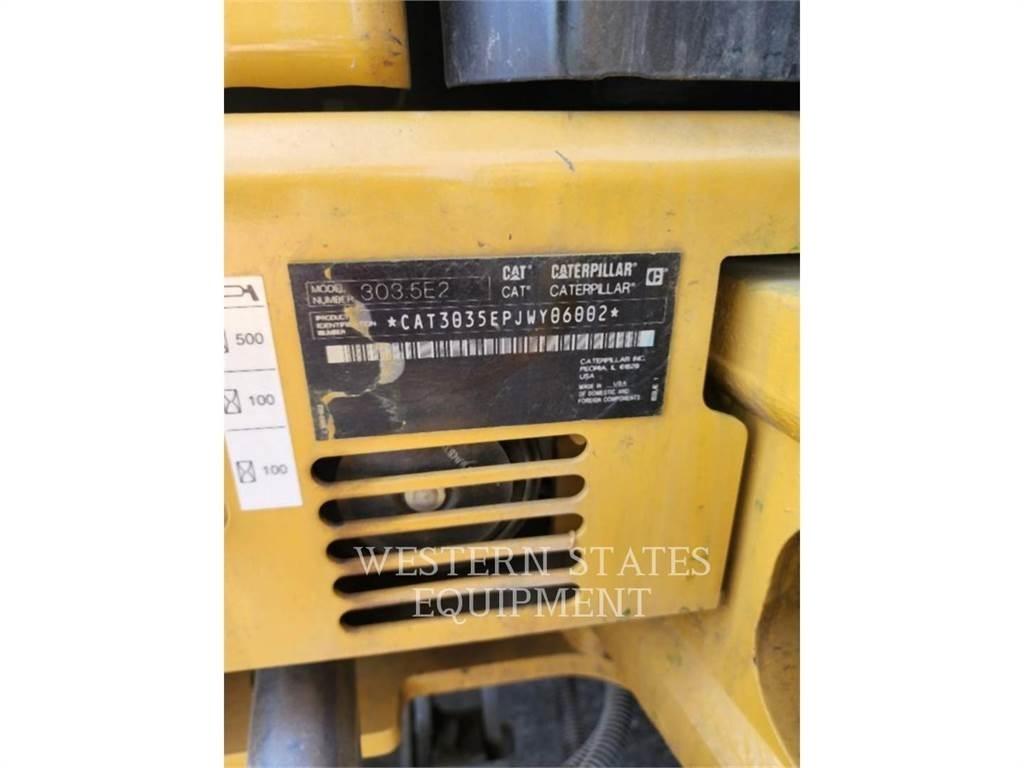 CAT 303.5E2 Rupsgraafmachines