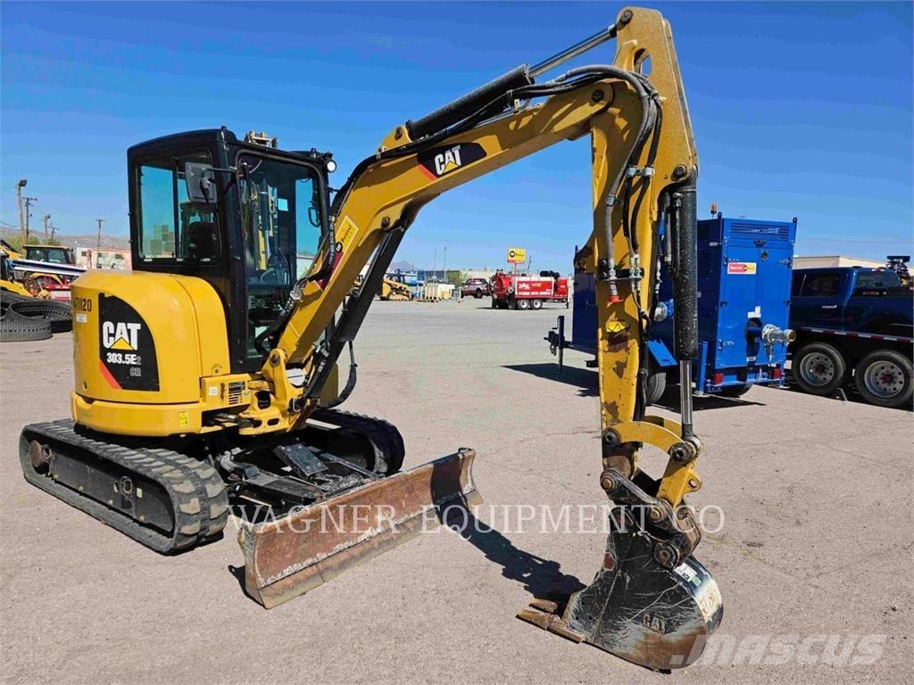 CAT 303.5E2CR Rupsgraafmachines