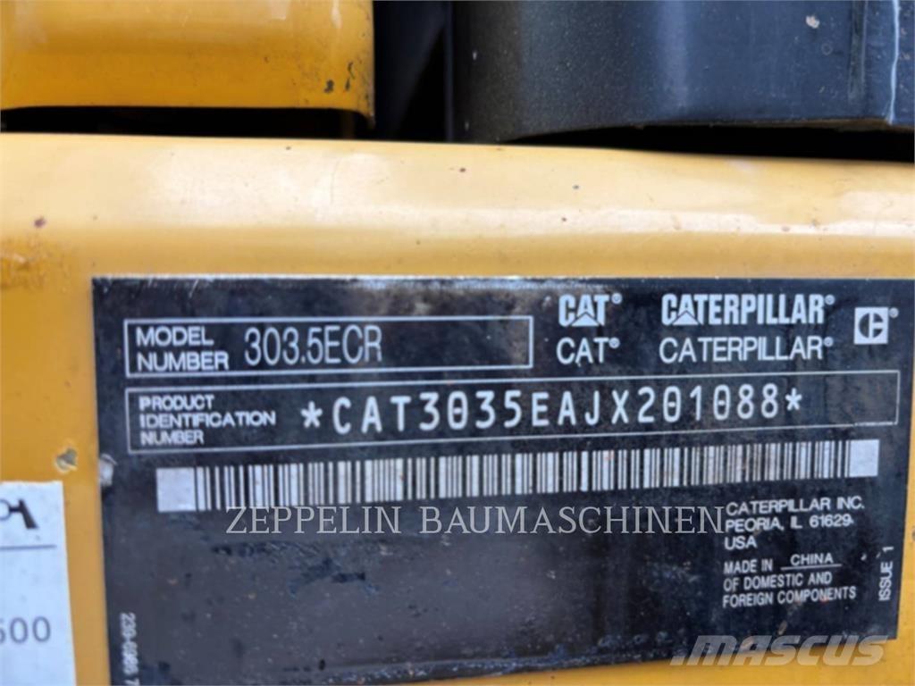 CAT 303.5ECR Rupsgraafmachines