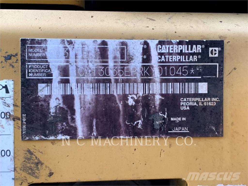 CAT 303.5ECRCN Rupsgraafmachines