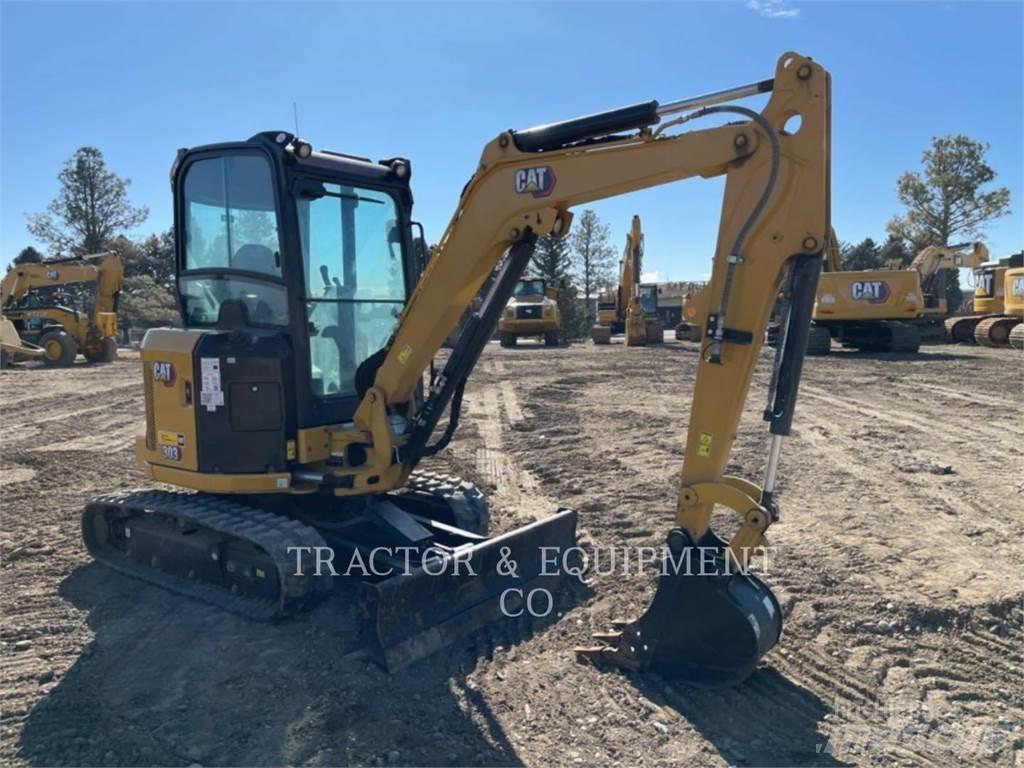 CAT 303 CRCB Rupsgraafmachines