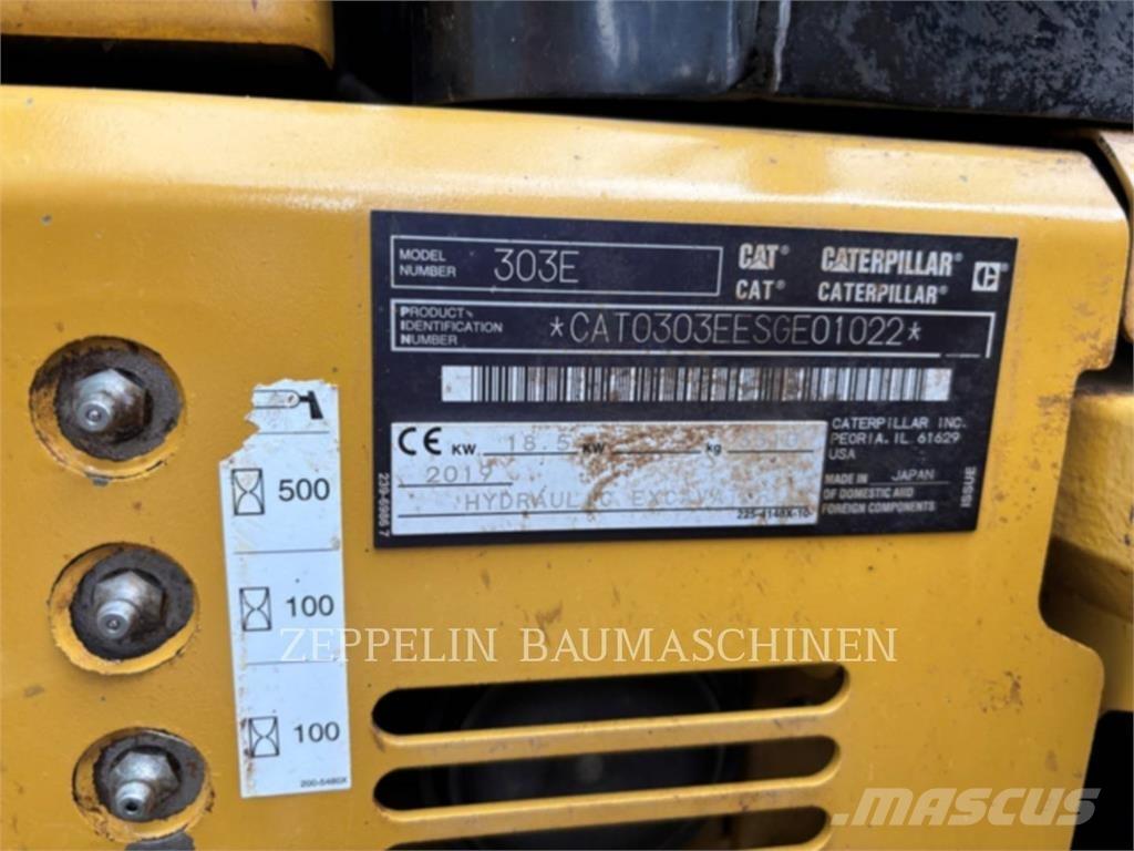 CAT 303ECR Rupsgraafmachines