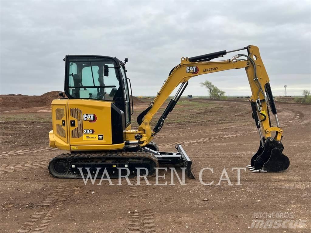 CAT 304 Rupsgraafmachines
