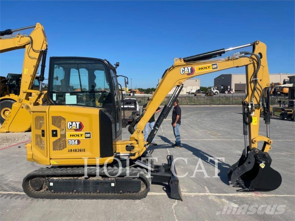 CAT 304 Rupsgraafmachines