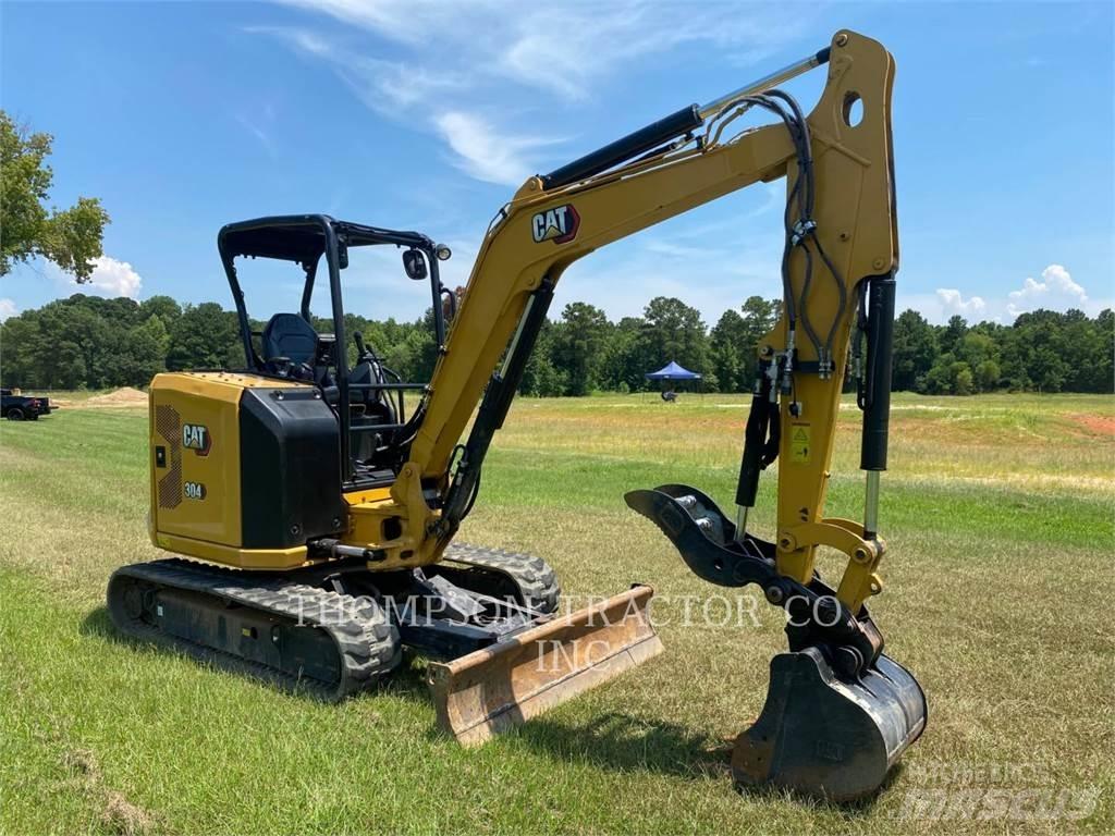 CAT 304 Rupsgraafmachines