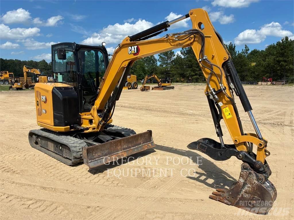 CAT 304-07 Rupsgraafmachines