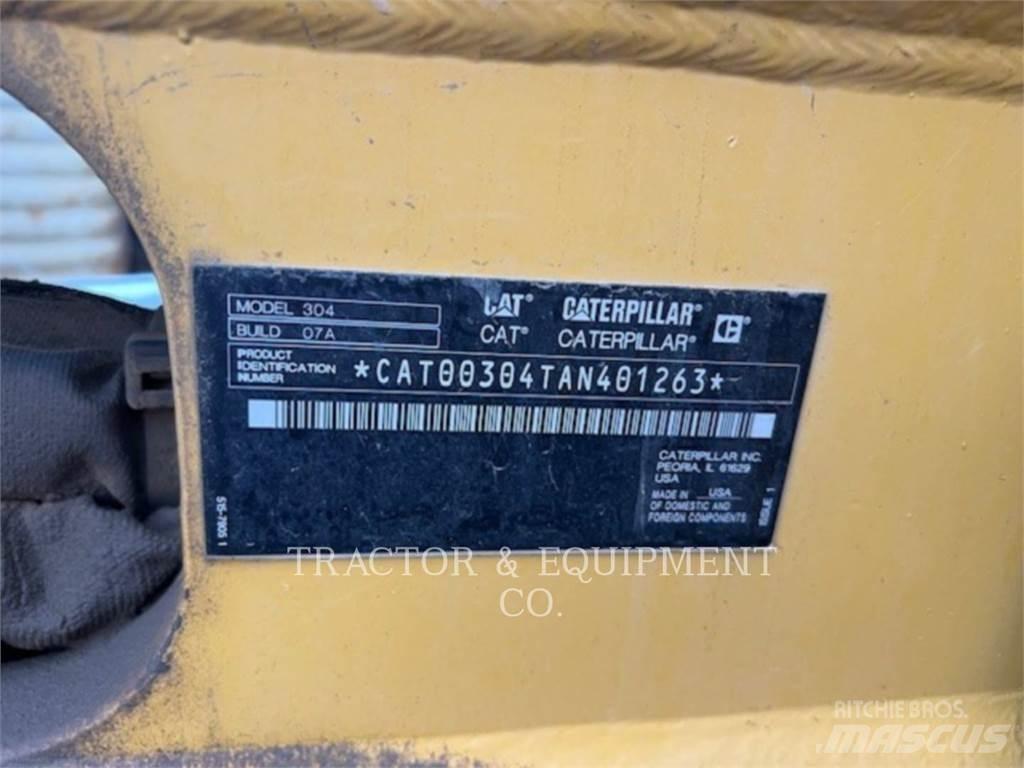 CAT 304 CRCB Rupsgraafmachines