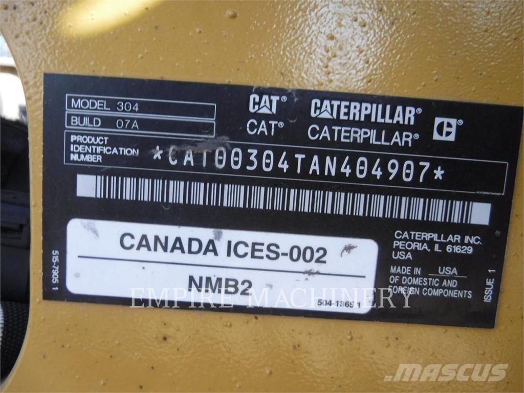 CAT 30407 Rupsgraafmachines