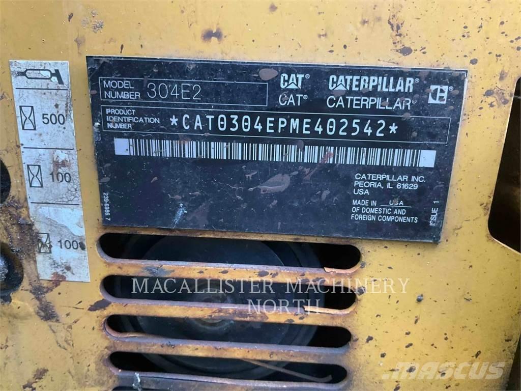 CAT 304E2 TQ Rupsgraafmachines