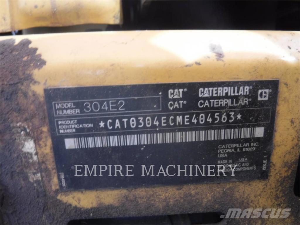 CAT 304E2CR Rupsgraafmachines