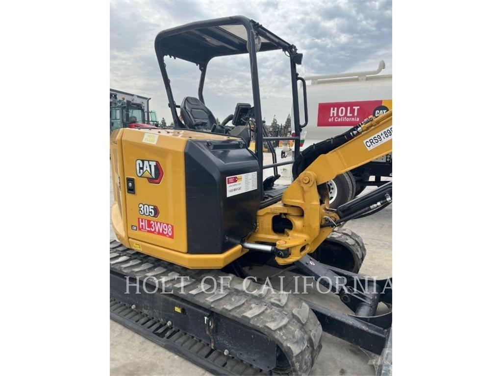 CAT 305 Rupsgraafmachines