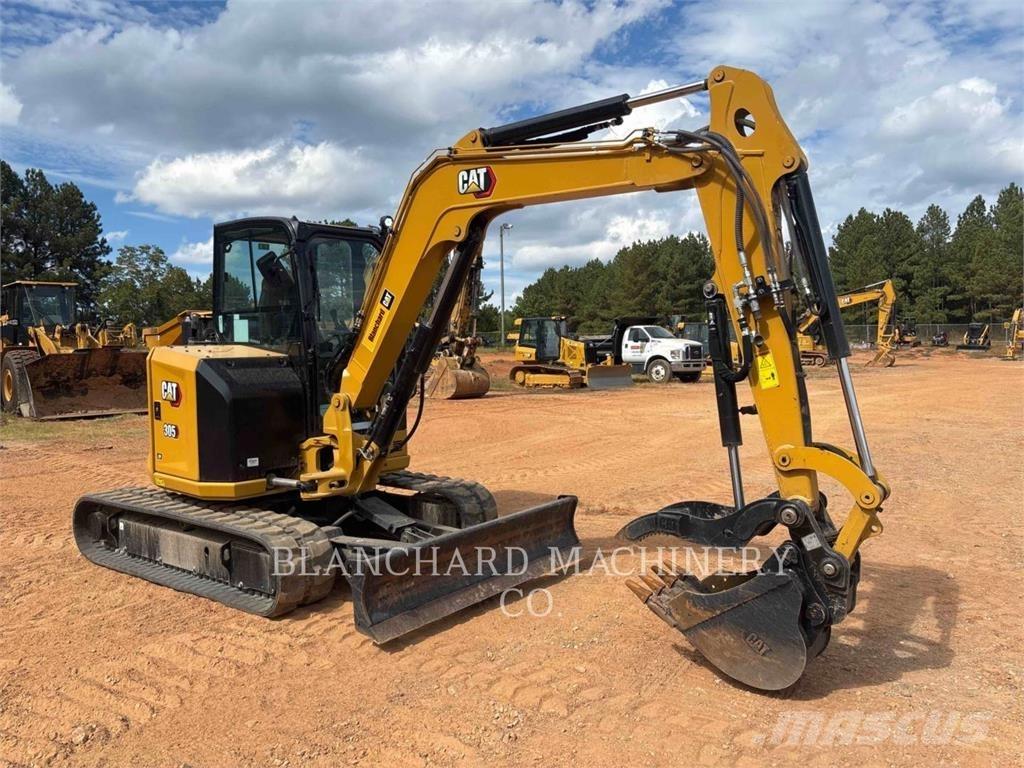 CAT 305 Rupsgraafmachines
