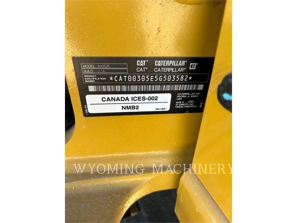 CAT 305-07CR Rupsgraafmachines