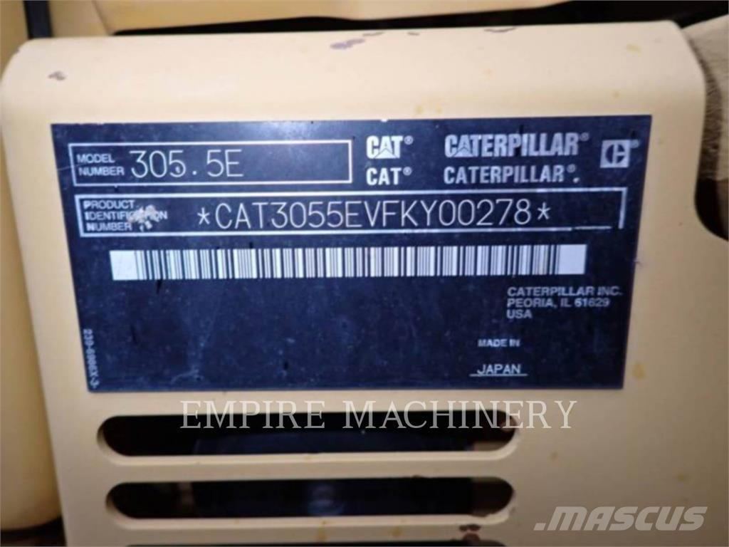 CAT 305.5E CA Rupsgraafmachines