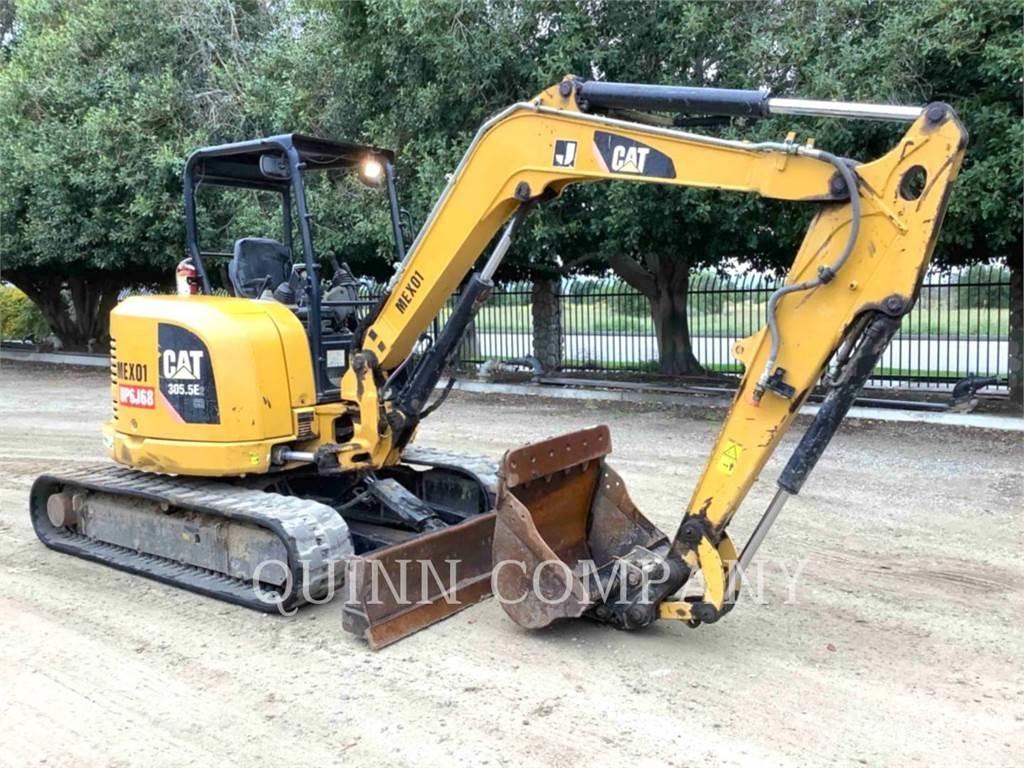 CAT 305.5E2 Rupsgraafmachines
