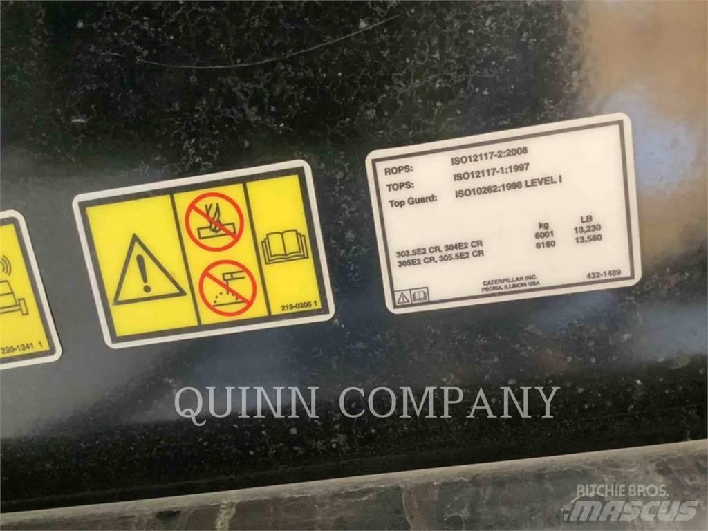 CAT 305.5E2 Rupsgraafmachines