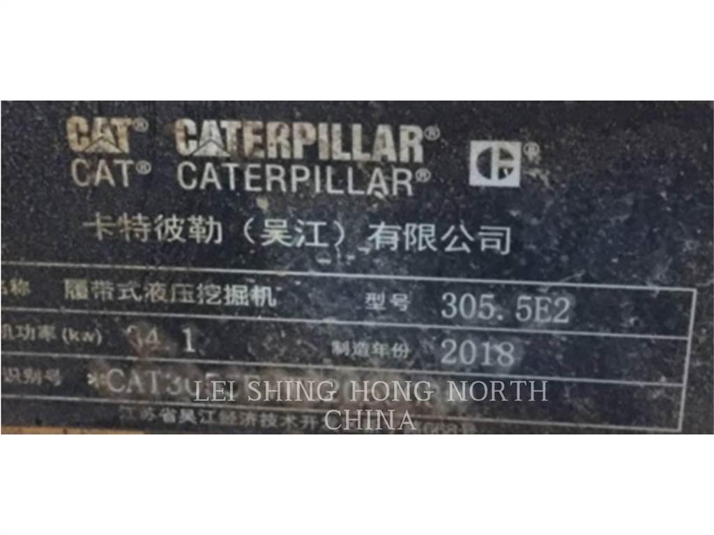 CAT 305.5E2 Rupsgraafmachines