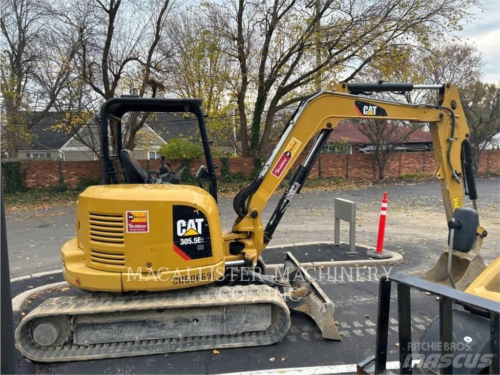 CAT 305.5E2CR Rupsgraafmachines